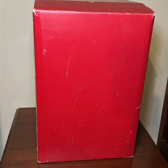 NIB Waterford Holiday Heirlooms Mr & Mrs Claus Candy Jar - Picture 11 of 16